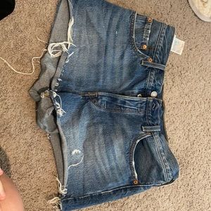 Levi denim shorts